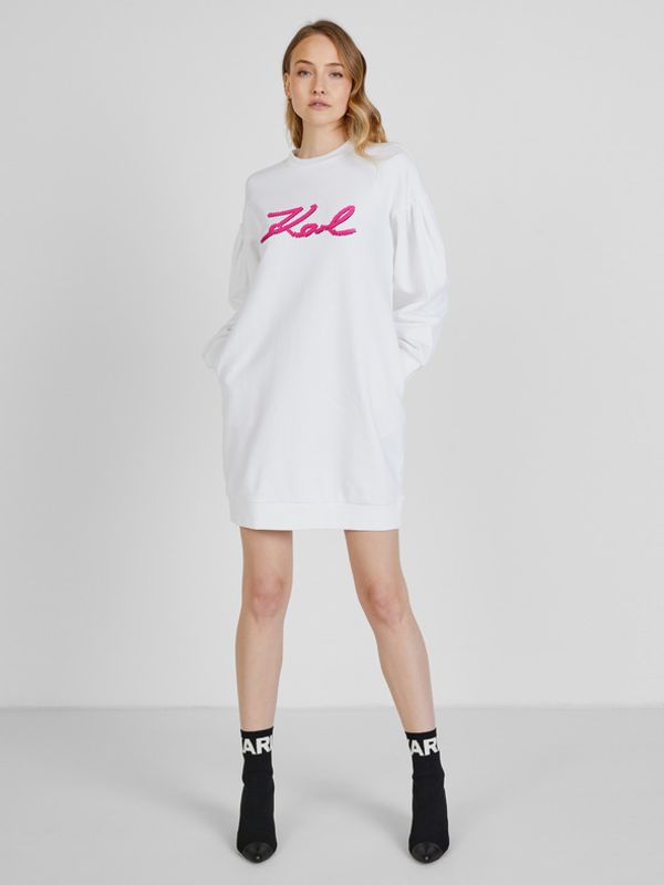 Karl Lagerfeld Karl Lagerfeld Haljina bijela
