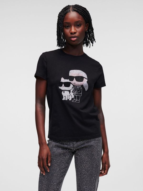 Karl Lagerfeld Karl Lagerfeld Ikonik 2.0 Majica crna