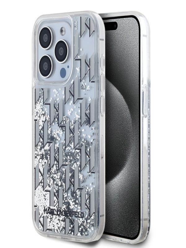 Karl Lagerfeld Karl Lagerfeld iPhone 15 Pro Etui za telefon bijela