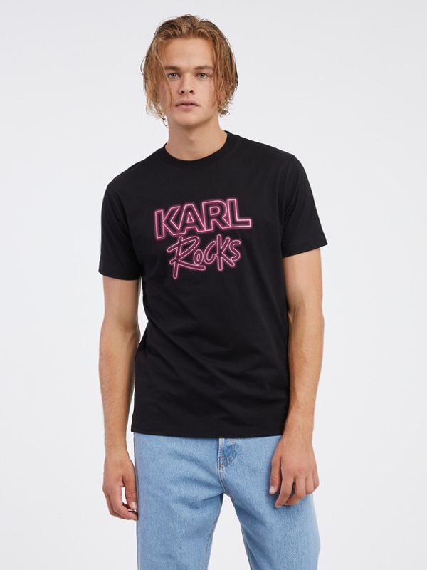 Karl Lagerfeld Karl Lagerfeld Majica crna