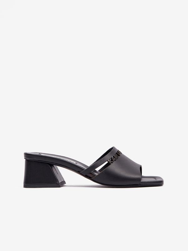 Karl Lagerfeld Karl Lagerfeld Plaza Karl Cut-Out Papuče crna