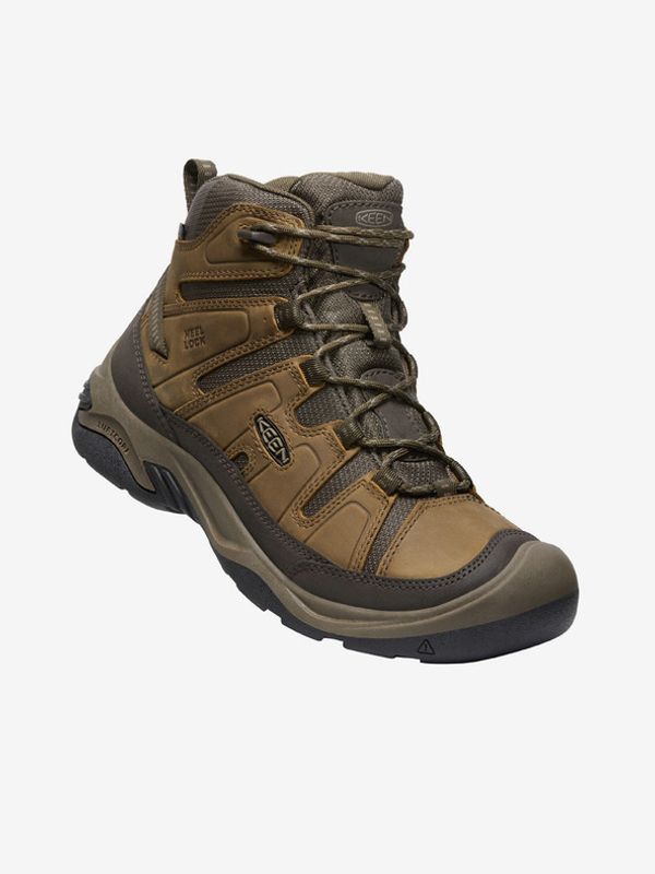 Keen Keen Circadia Mid WP Gležnjače smeđa