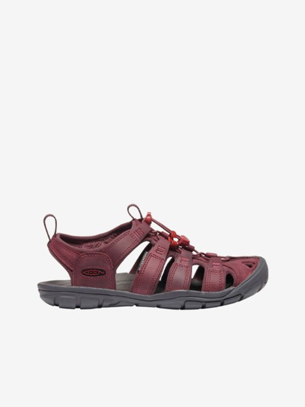 Keen Keen Clearwater CNX Leather Sandale crvena