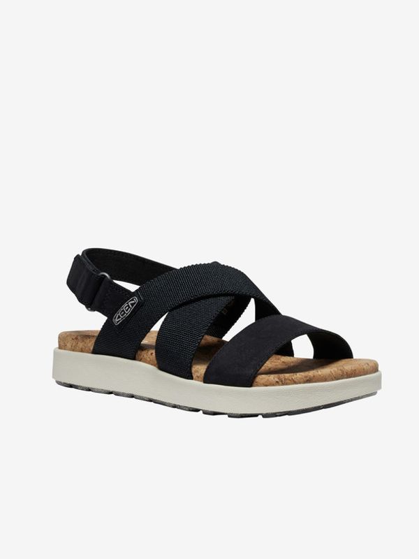 Keen Keen Elle Criss Cross Sandale crna