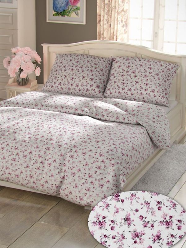 Kvalitex Kvalitex 200x200, 70x90cm Set posteljine ljubičasta