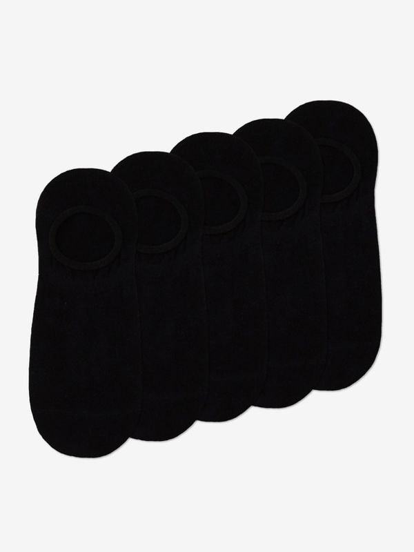 Lee Cooper Lee Cooper Invisible 5-pack Čarape crna