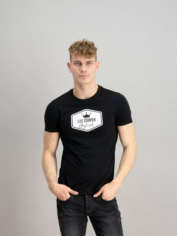 Lee Cooper Lee Cooper Printed Majica crna