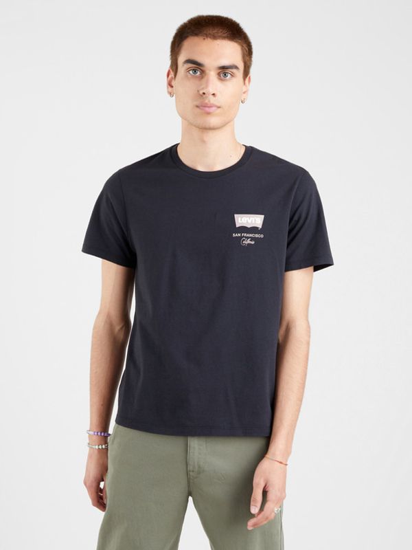 Levi's® Levi's® Housemark Graphic Majica crna