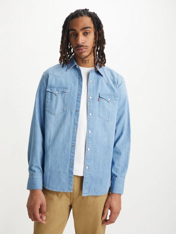 Levi's® Levi's® Levi's® Barstow Western Standard Esta Košulja plava