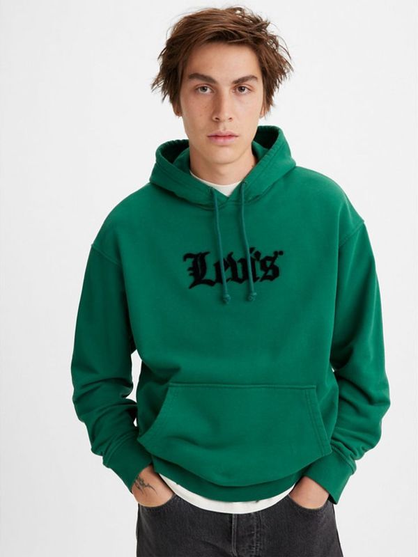 Levi's® Levi's® Levi's® Relaxed Graphic Po Olde Englis Majica dugih rukava zelena