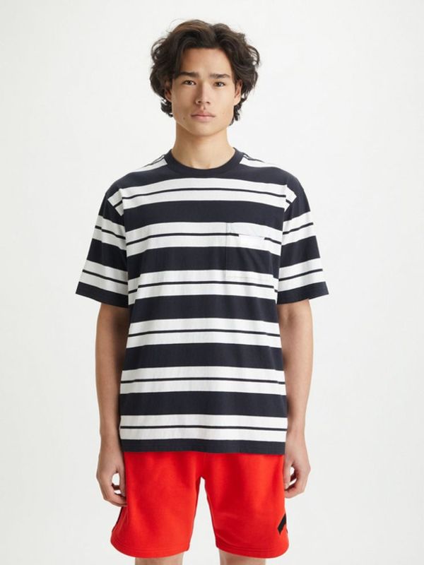 Levi's® Levi's® Levi's® Stay Loose Graphic PKT T Strip Majica bijela