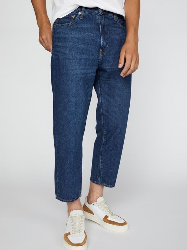 Levi's® Levi's® Stay Loose Tapered Crop Traperice plava