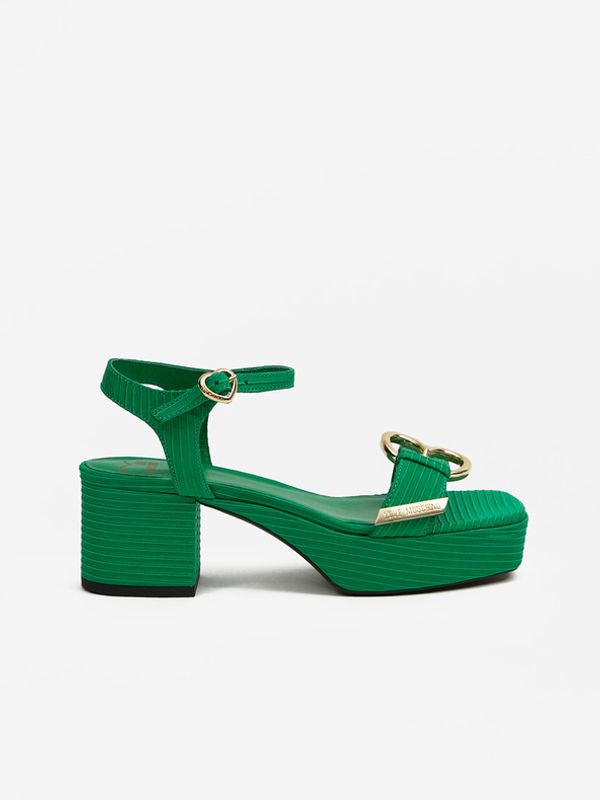 Love Moschino Love Moschino Sandale zelena