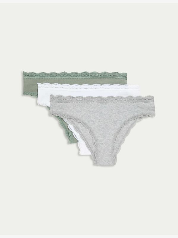 Marks & Spencer Marks & Spencer 3-pack Gaćice zelena
