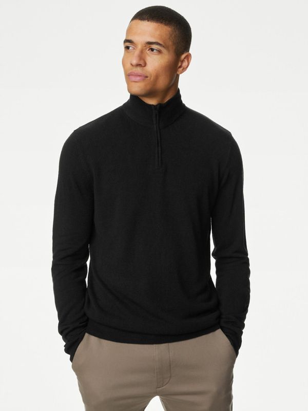 Marks & Spencer Marks & Spencer Cashmilon™ Džemper crna