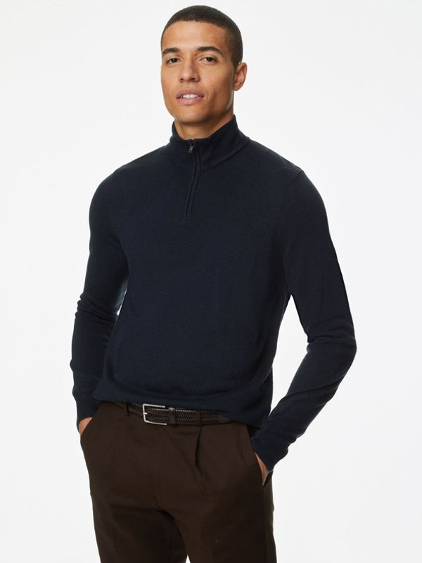 Marks & Spencer Marks & Spencer Cashmilon™ Džemper plava