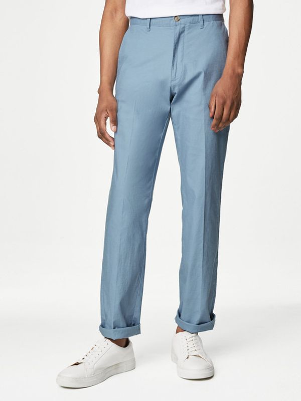 Marks & Spencer Marks & Spencer Chino Hlače plava