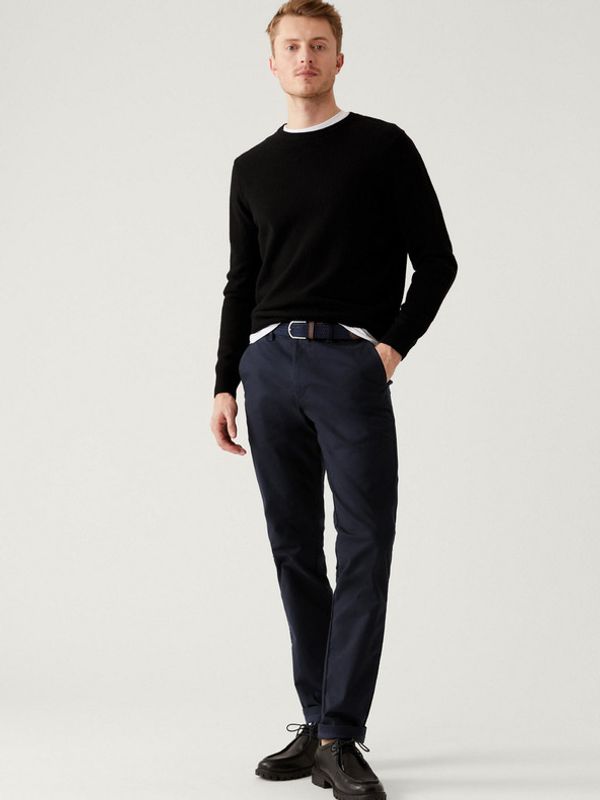 Marks & Spencer Marks & Spencer Chino Hlače plava