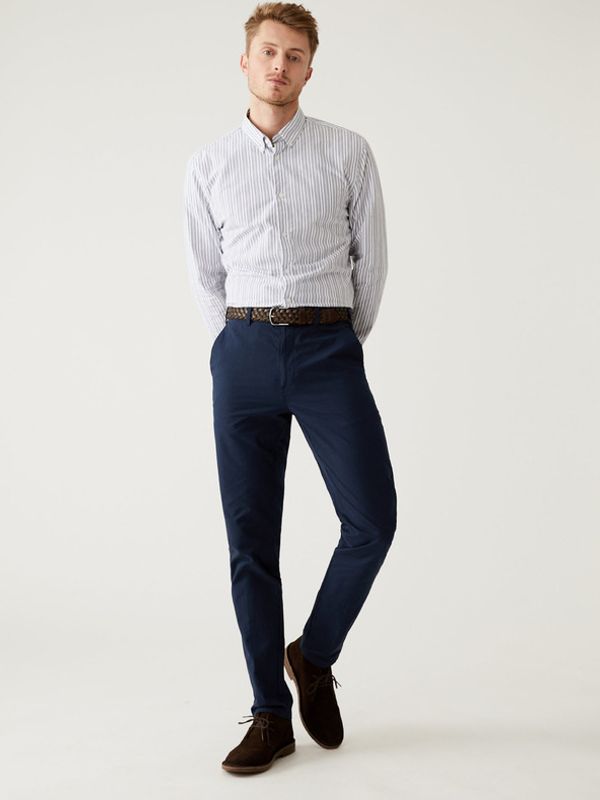 Marks & Spencer Marks & Spencer Chino Hlače plava