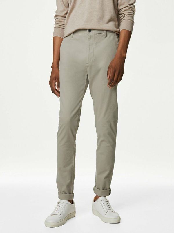 Marks & Spencer Marks & Spencer Chino Hlače siva