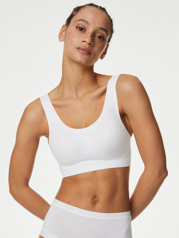 Marks & Spencer Marks & Spencer Flexifit™ Sportski Grudnjak bijela