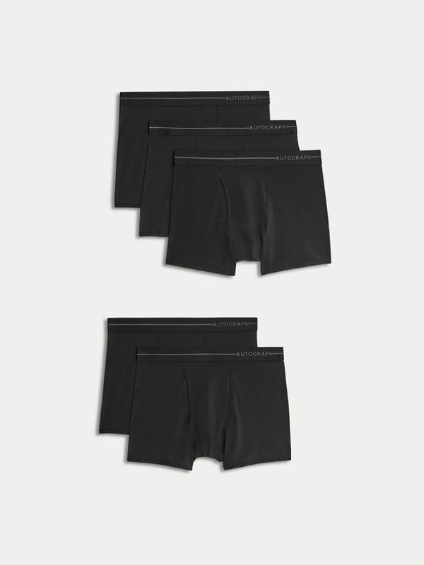 Marks & Spencer Marks & Spencer Microskin Bokserice 5 kom crna