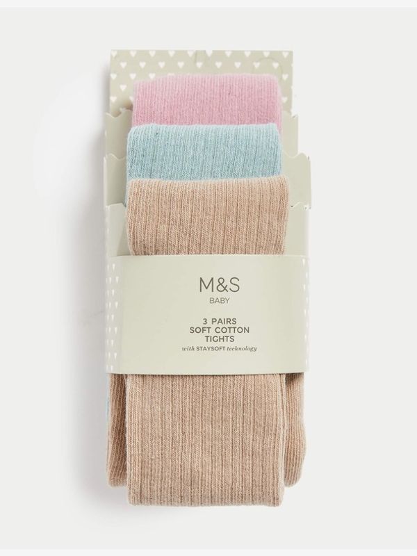 Marks & Spencer Marks & Spencer Punčochové hlače dječje ružičasta