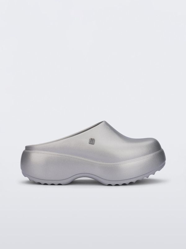 Melissa Melissa Free Clog Platform Papuče srebrna