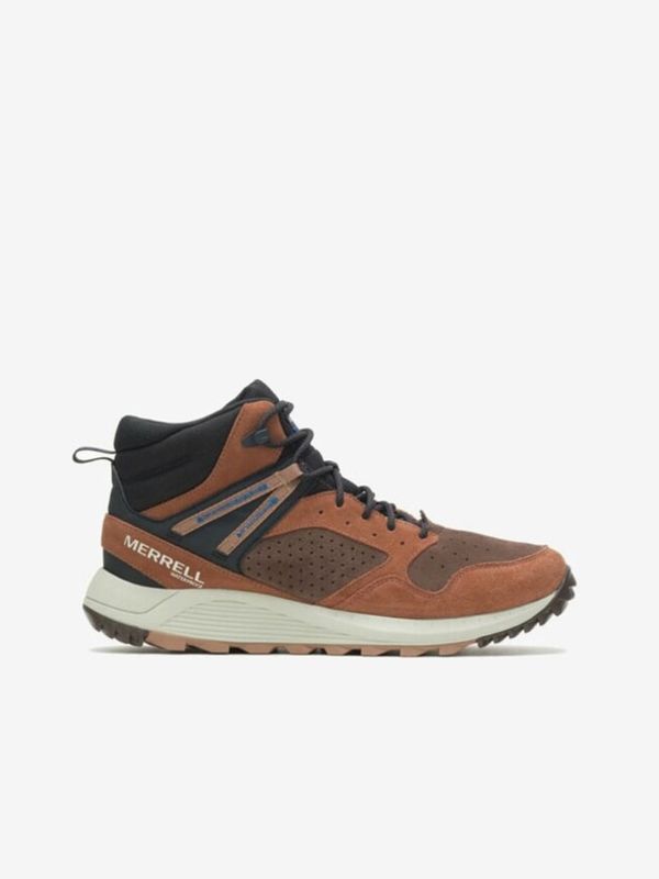 Merrell Merrell Wildwood Sneaker Boot Mid WP Gležnjače smeđa