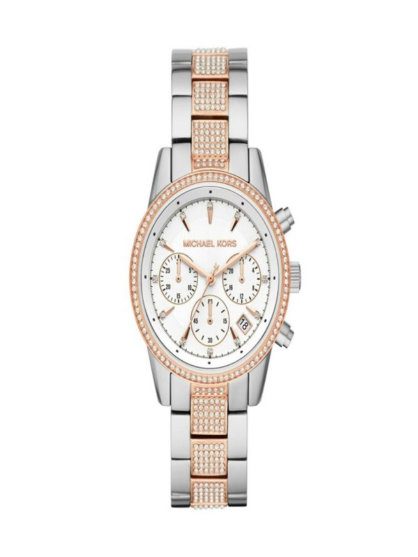Michael Kors Michael Kors Ritz Satovi srebrna