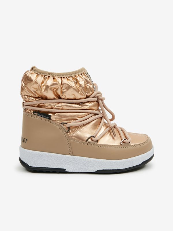 Moon Boot Moon Boot Low Nylon Čizme za snijeg dječja zlatna