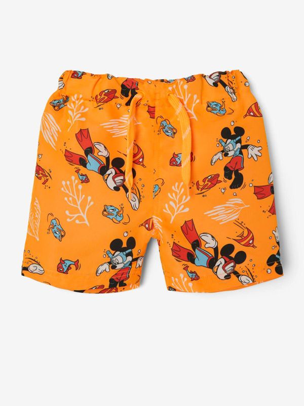 name it name it Mikal Mickey Dječji kupaći kostim narančasta