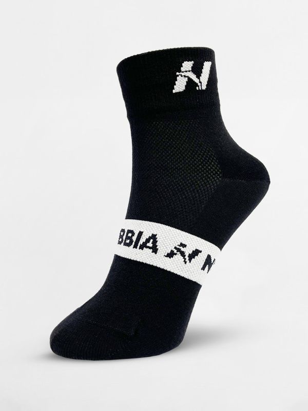 Nebbia Nebbia EXTRA PUSH" 128" Čarape crna