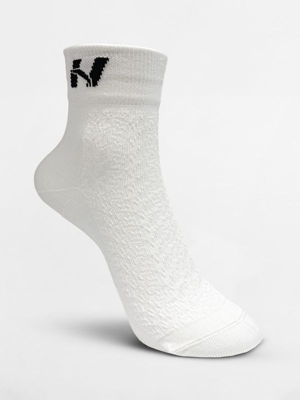 Nebbia Nebbia “HI-TECH” N-pattern 130 Čarape bijela