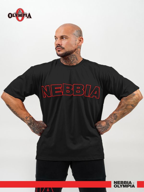 Nebbia Nebbia Legacy Majica crna