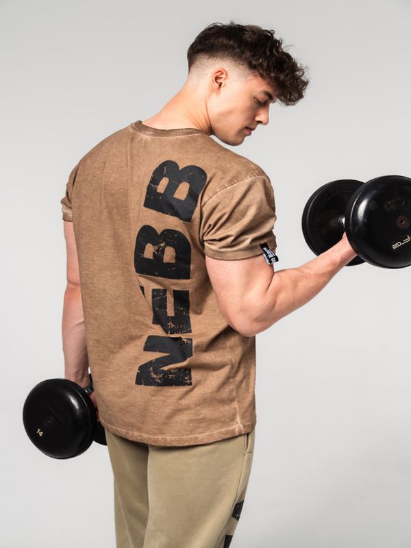 Nebbia Nebbia Max Out Majica smeđa