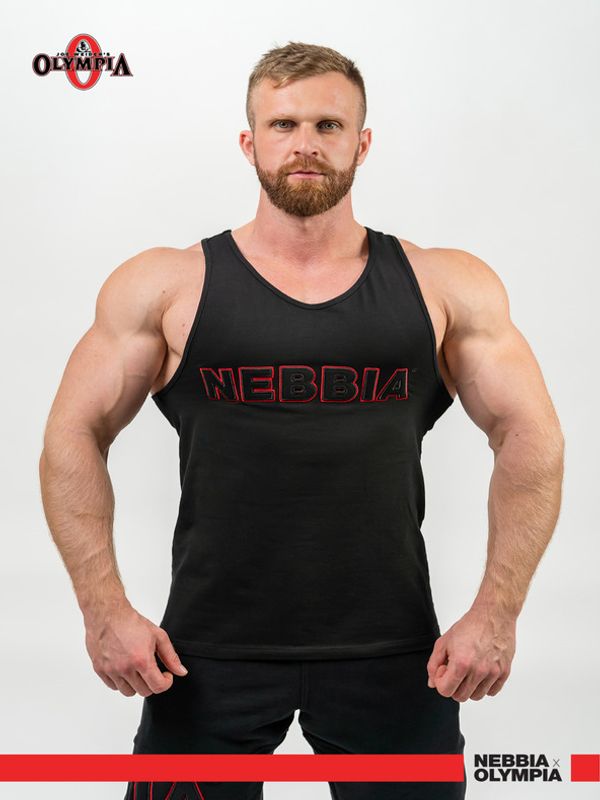 Nebbia Nebbia Strength Majica bez rukava crna