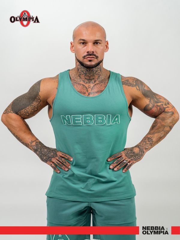 Nebbia Nebbia Strength Majica bez rukava zelena