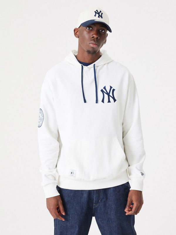 New Era New Era New York Yankees MLB Heritage Majica dugih rukava bijela