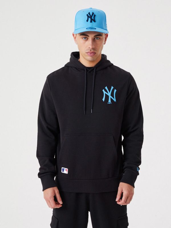 New Era New Era New York Yankees MLB League Essential Majica dugih rukava crna