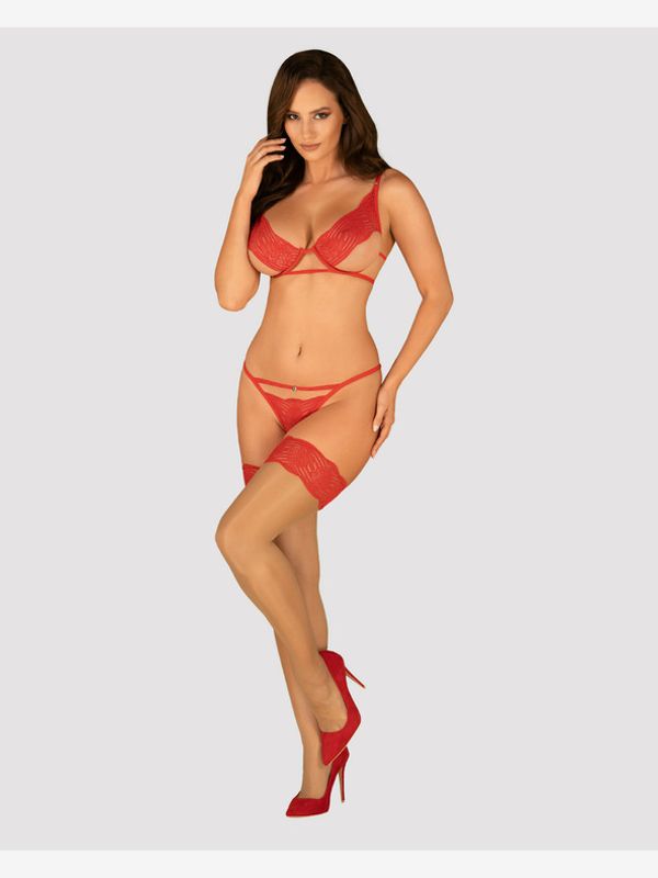 Obsessive Obsessive Mellania Set crvena