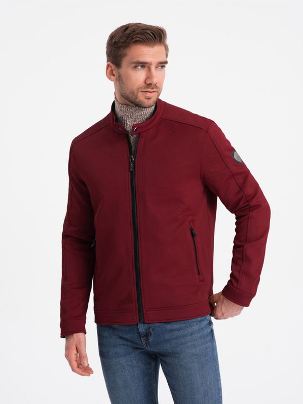 Ombre Clothing Ombre Clothing BIKER Jakna crvena