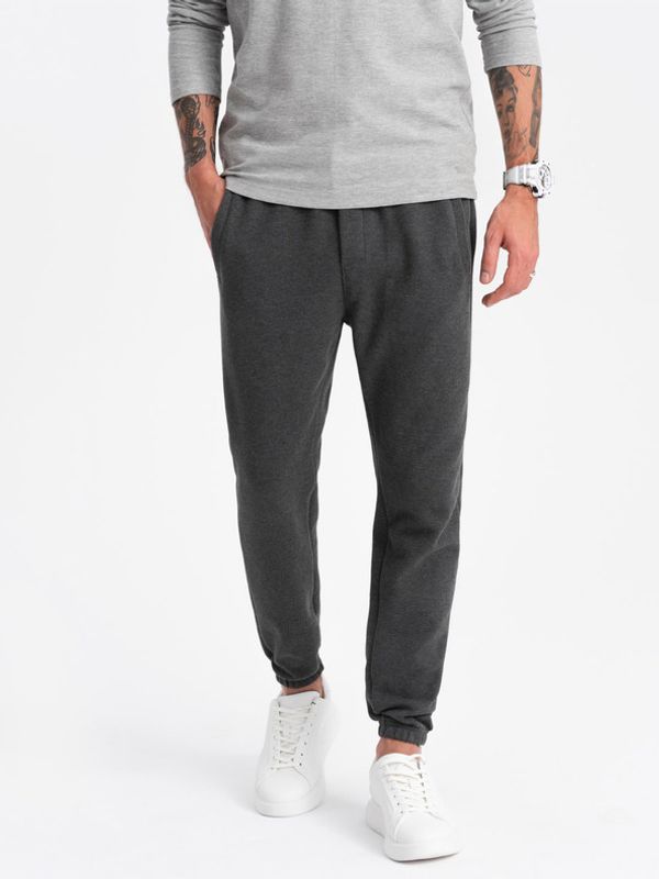 Ombre Clothing Ombre Clothing Carrot Donji dio trenirke siva