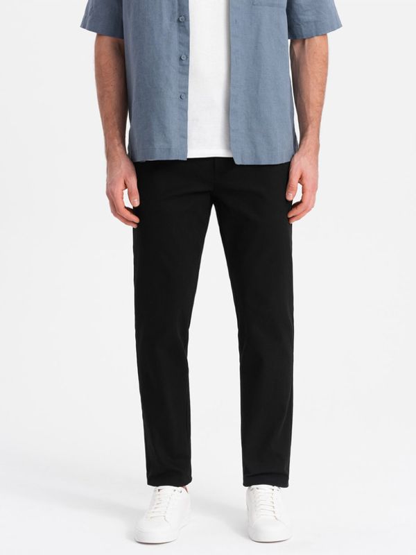 Ombre Clothing Ombre Clothing Chino Hlače crna