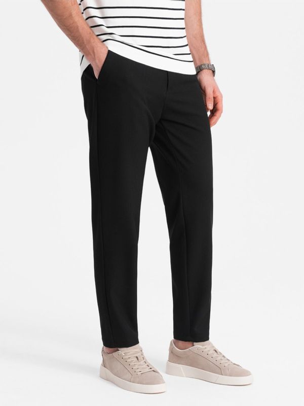 Ombre Clothing Ombre Clothing Chino Hlače crna