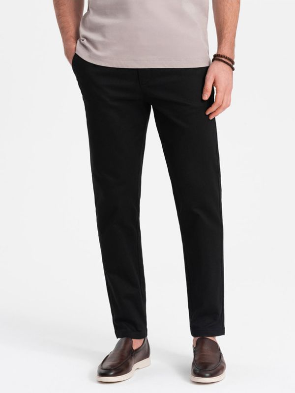 Ombre Clothing Ombre Clothing Chino Hlače crna