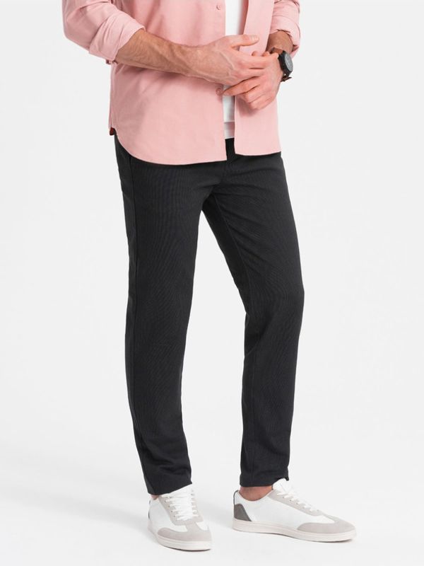 Ombre Clothing Ombre Clothing Chino Hlače siva