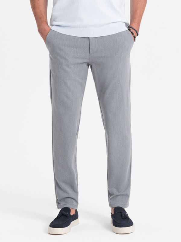 Ombre Clothing Ombre Clothing Chino Hlače siva