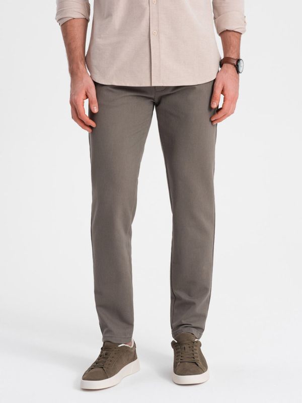 Ombre Clothing Ombre Clothing Chino Hlače smeđa