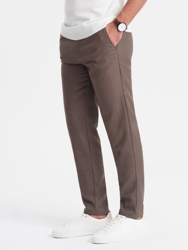 Ombre Clothing Ombre Clothing Chino Hlače smeđa